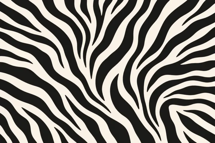 ゼブラ柄の背景見本